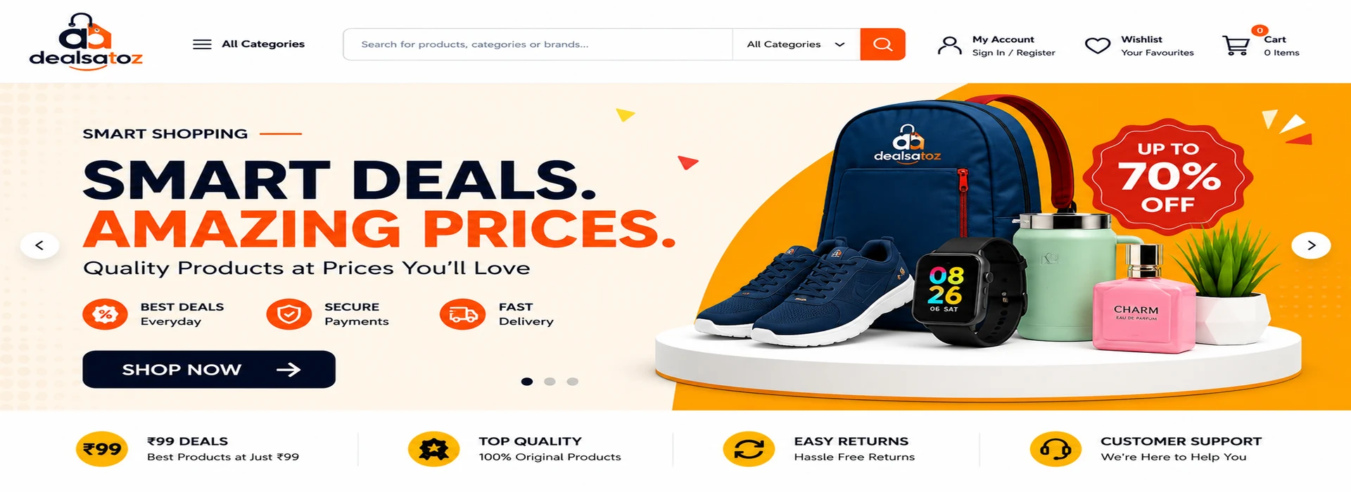 Dealsatoz Smart Deals Amazing Prices