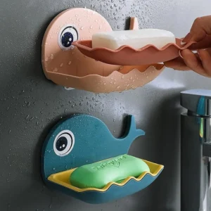 2 Pieces Fish Soap Holder