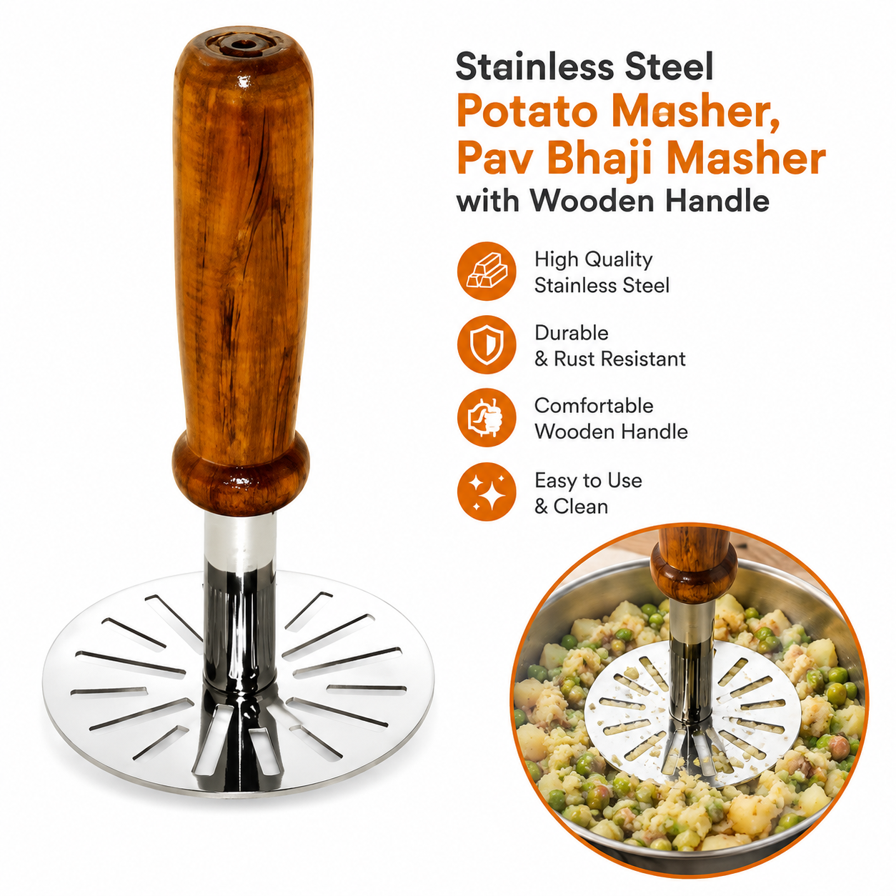Kitchen Tools Combo Sets Potato Masher