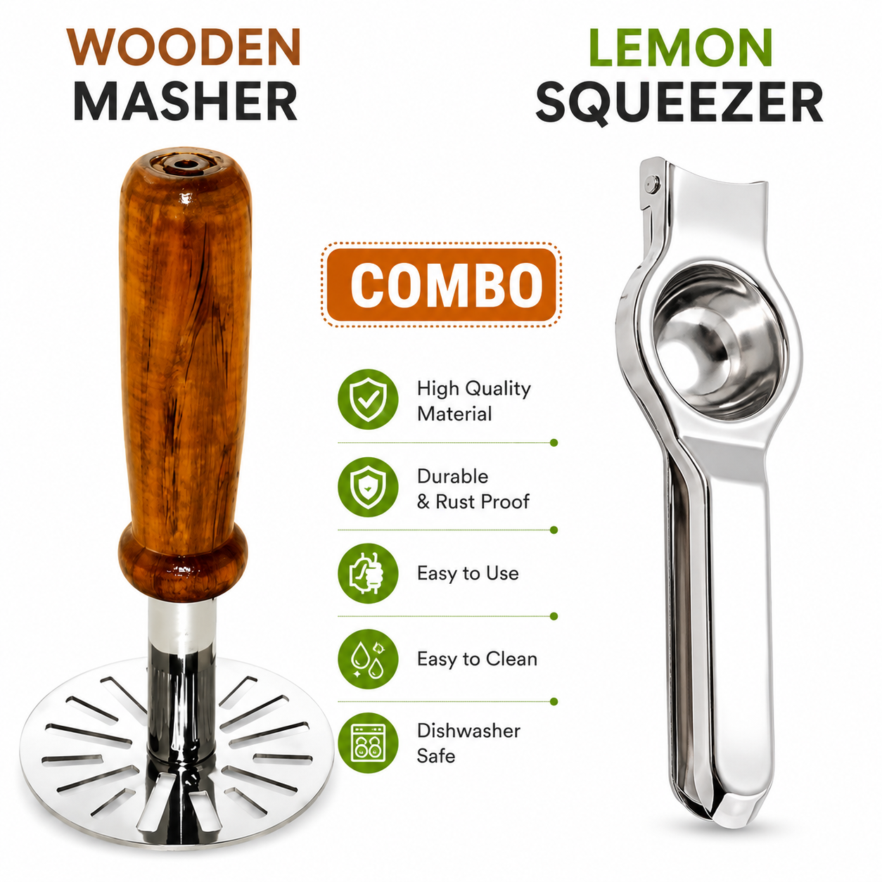 Kitchen Tools Combo Sets Potato Masher